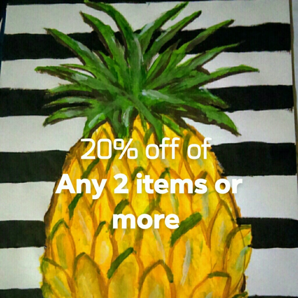 20% off my closet with purchase of 2 items or more